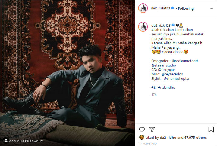 Postingan Rizki DA