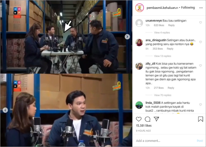 Jordi Onsu Disindir Settingan Soal Penampakan Hantu di Vlog Terbaru, Begini Kronologinya