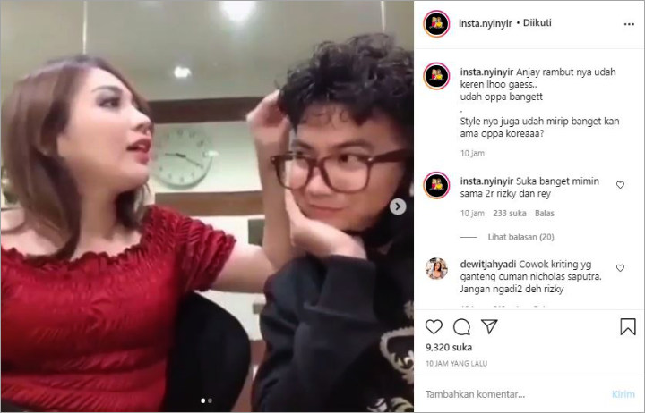 Rizki DA Dipuji Mirip Personel BTS oleh Wanita Seksi Ini, Tawa \'Ngondek\' Disorot