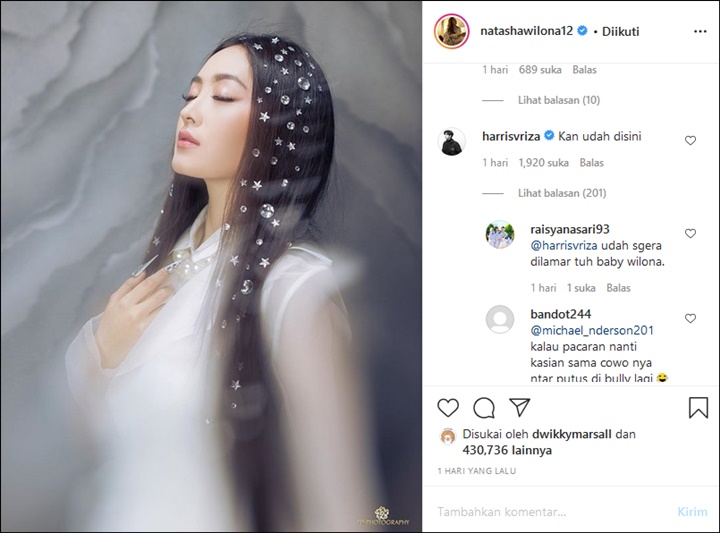 Postingan Natasha Wilona