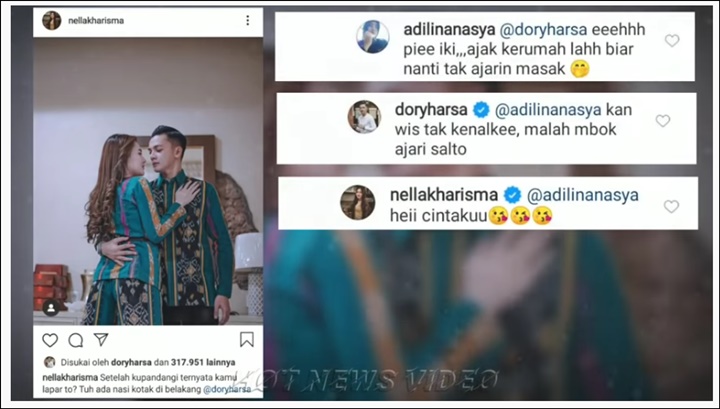Reaksi Kakak Soal Dory-Nella