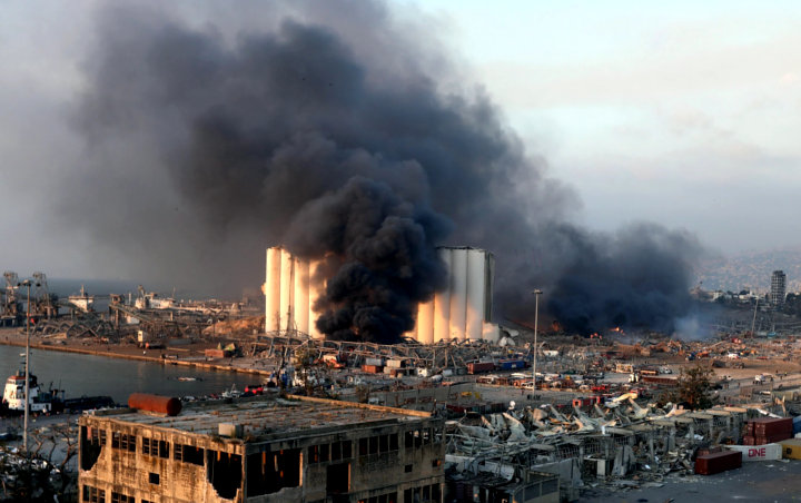 1,3 Ton Kembang Api Ditemukan di Bekas Ledakan Pelabuhan Beirut