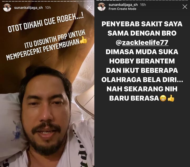 Sunan Kalijaga Dilarikan ke Rumah Sakit Sampai Bikin Salmafina Nangis, Ada Apa?