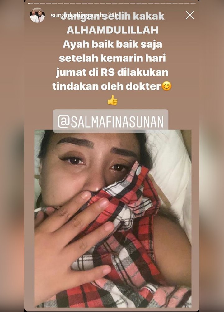 Sunan Kalijaga Dilarikan ke Rumah Sakit Sampai Bikin Salmafina Nangis, Ada Apa?