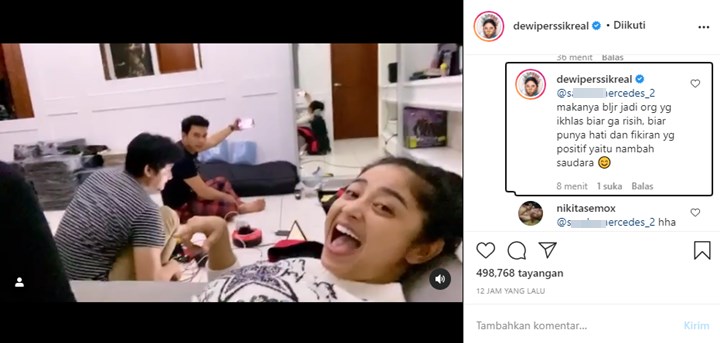 Dewi Persik Senang Lihat Suami dan Aldi Taher Akur, Jawab Begini Saat Disindir Tak Risi