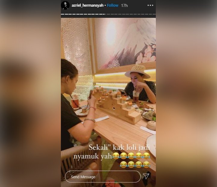Aurel Hermansyah Jadi \'Nyamuk\' Saat Temani Azriel Kencan Bareng Cewek, Netter: Kakak Pengertian