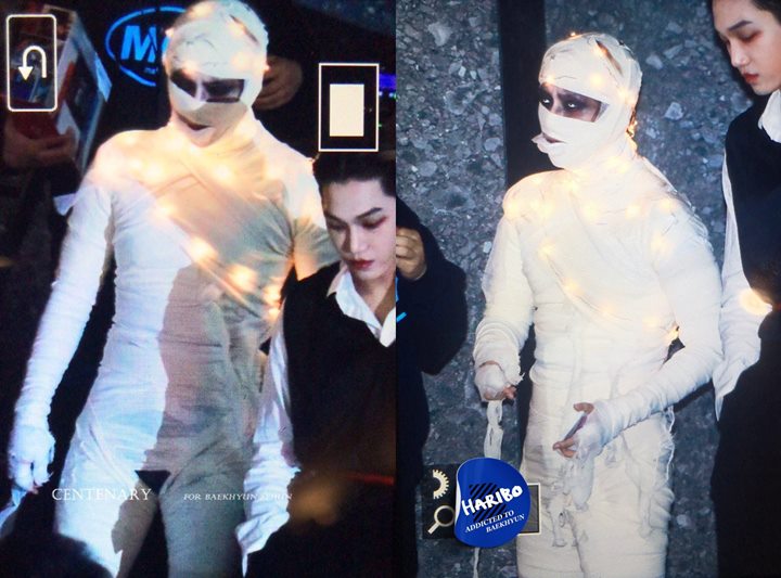 Netizen Kaget Baekhyun EXO Pernah Dandan Seseram Ini di Pesta Halloween SM