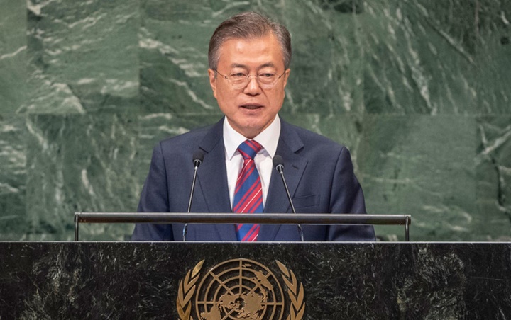 Hadiri Sidang Umum PBB, Presiden Korsel Klaim Ingin Akhiri Perang Korea