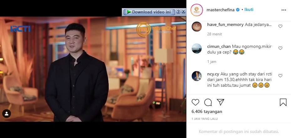 \'MasterChef Indonesia\' Season 7 Siap Tayang Perdana, Cara Chef Arnold Promosi Program Jadi Sorotan