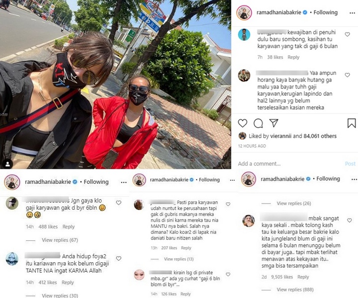 Nia Ramadhani Tunggak Gaji Karyawan?
