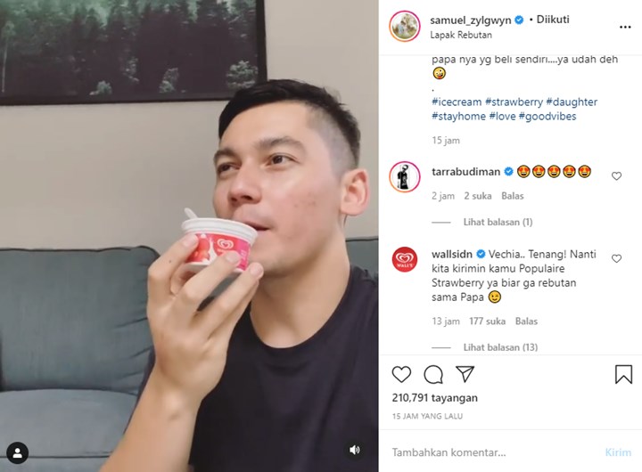 Jadi Rebutan Samuel Zylgwyn dan Sang Putri, Merek Es Krim Terkenal ini Bertindak