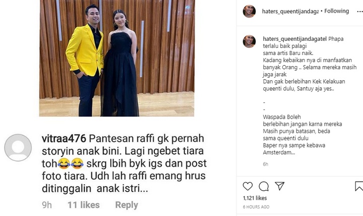 Tiara Andini dan Raffi Ahmad
