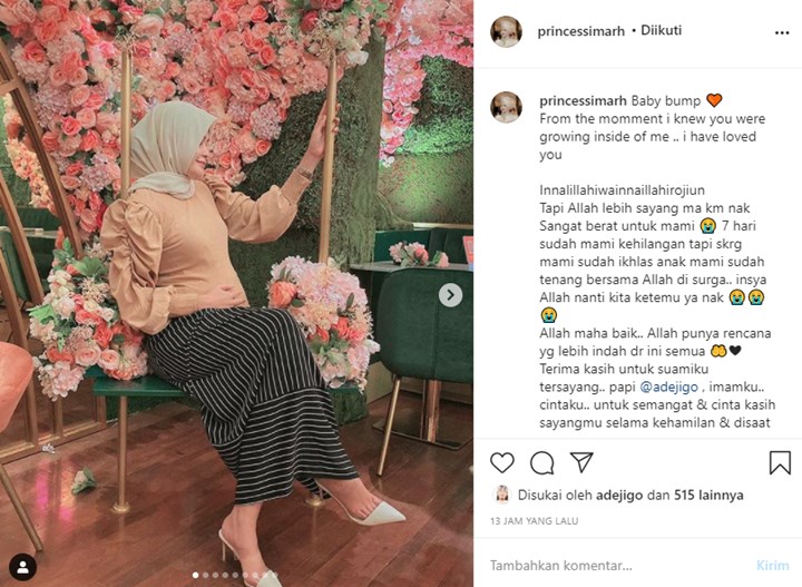 Keguguran, Istri Ade Jigo Dapat Kekuatan dari Sikap Manis Anak-anak Sambungnya