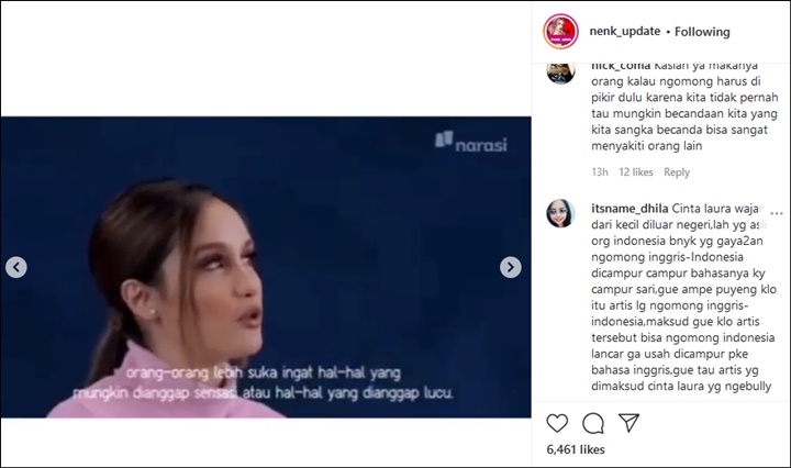 Cinta Laura Curhat