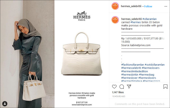 Harga Tas Branded Olla Ramlan Bikin Syok Netter Berasa Harga Tas Branded Olla Ramlan Bikin Syok Netter Berasa