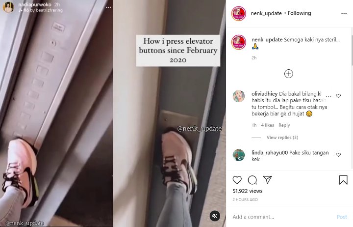 Nadia Purwoko Miss Grand Indonesia 2018 Dicibir Gegara Pencet Tombol Elevator Pakai Kaki
