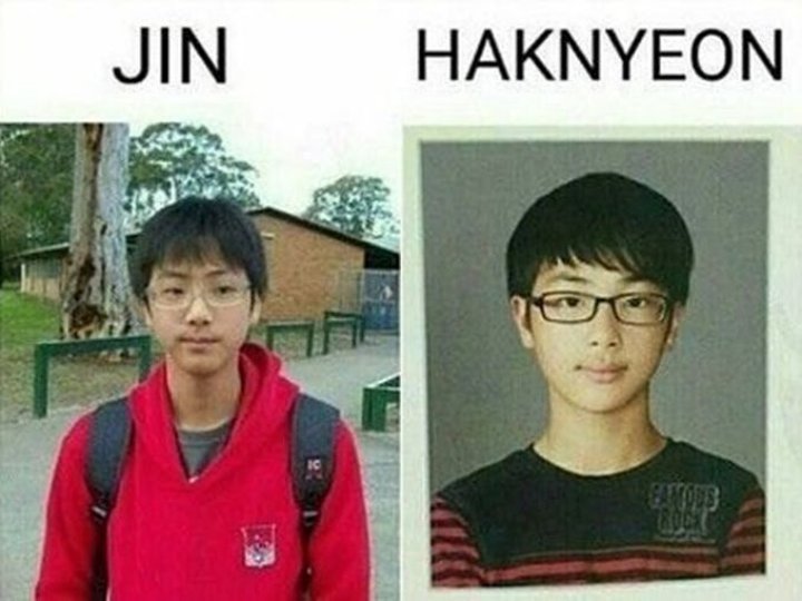 Jin BTS Akau Joo Haknyeon The Boyz? Foto Pra-Debut Ini Bikin Fans Bingung Saking Miripnya
