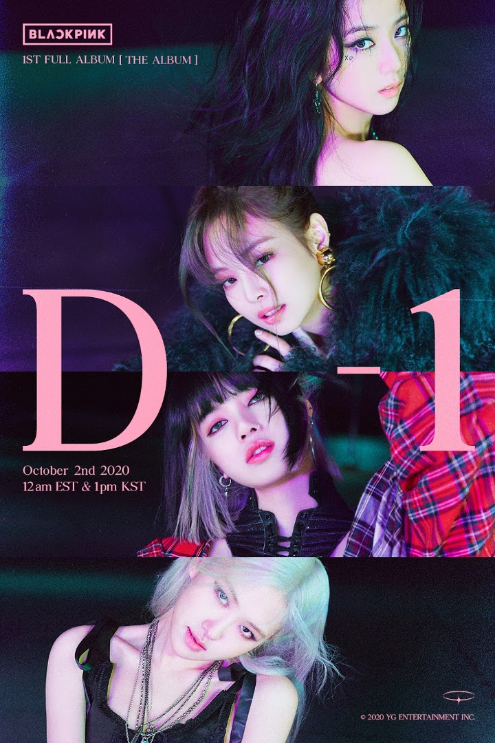 BLACKPINK Suguhkan Berbagai Macam Pesona di Teaser Poster D-1 Jelang Perilisan \'THE ALBUM\'