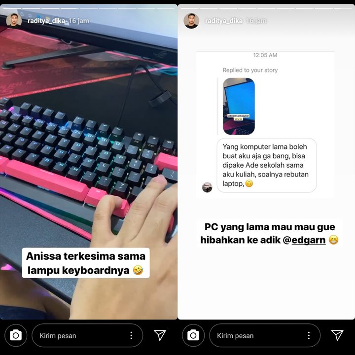 Raditya Dika Pamer PC Baru, Jawab Begini Saat Yang Lama Diminta Orang Secara Gratis
