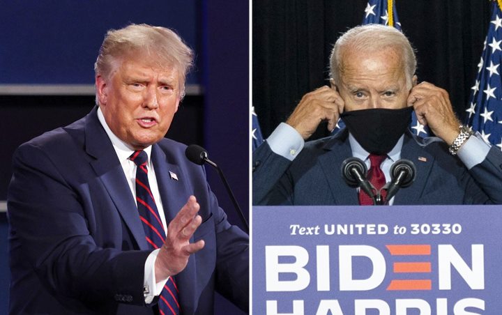 Positif Corona, Intip Momen ‘Arogan’ Trump Ejek Joe Biden Karena Rajin Pakai Masker 