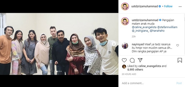 Celine Evangelista dan Stefan William Mualaf?