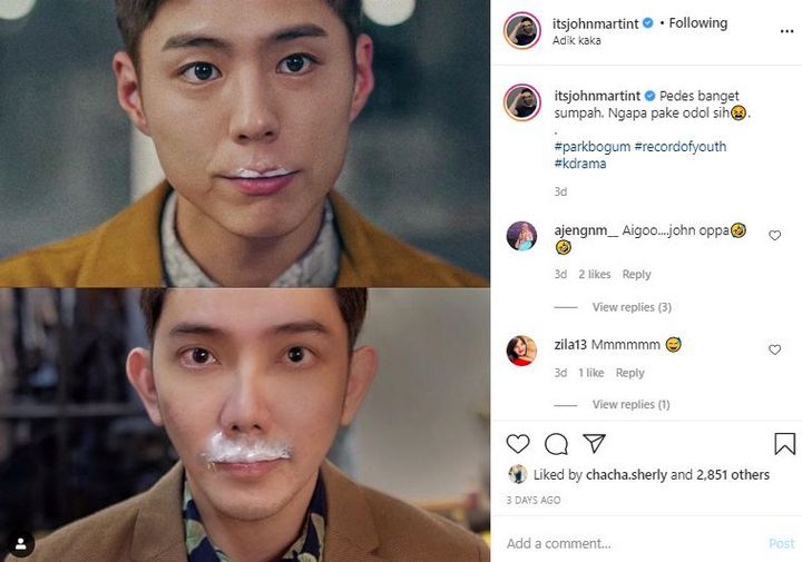 John Martin vs Park Bo Gum