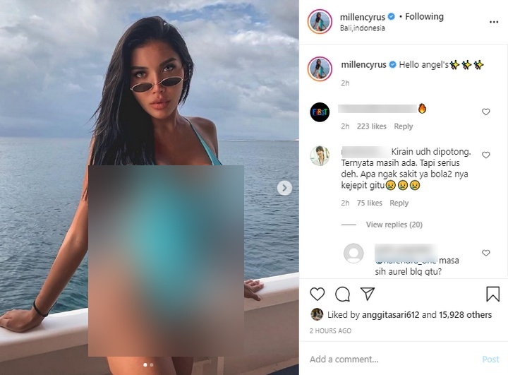 Millendaru Berbikini Bikin Ngilu