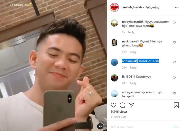 Gaya Rambut Ridho Jadi Sorotan