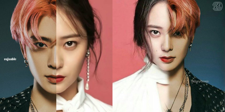 Wajah Krystal f(x) dan Jaehyun NCT Dibandingkan