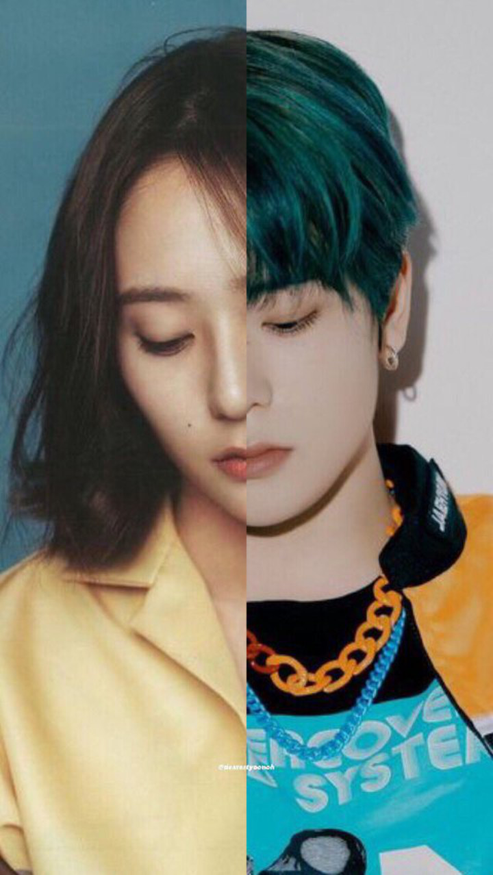 Wajah Krystal f(x) dan Jaehyun NCT Dibandingkan