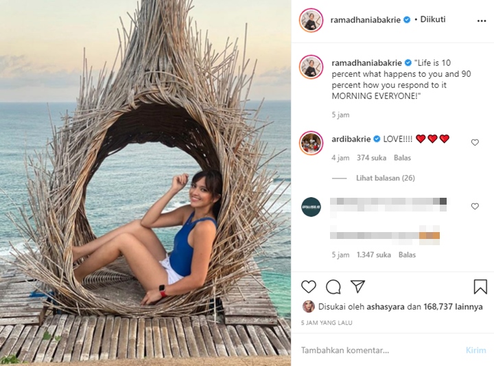 Nia Ramadhani Hapus Foto Mikha yang Tuai Kritik, Sang Suami Komentar Begini