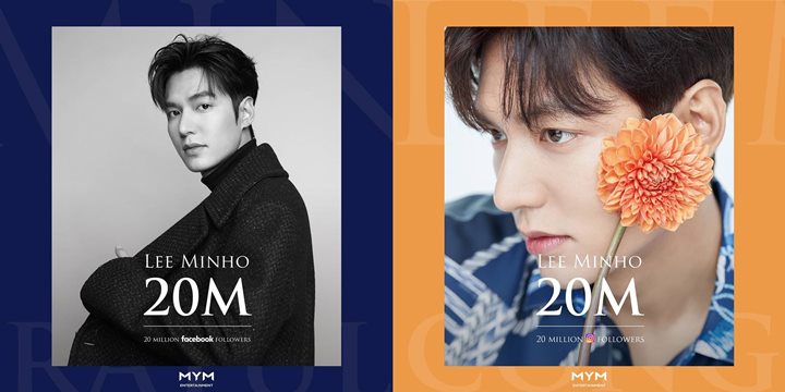 Lee Min Ho Cetak Rekor Seleb Korea Pertama Tembus 20 Juta Followers di FB dan IG