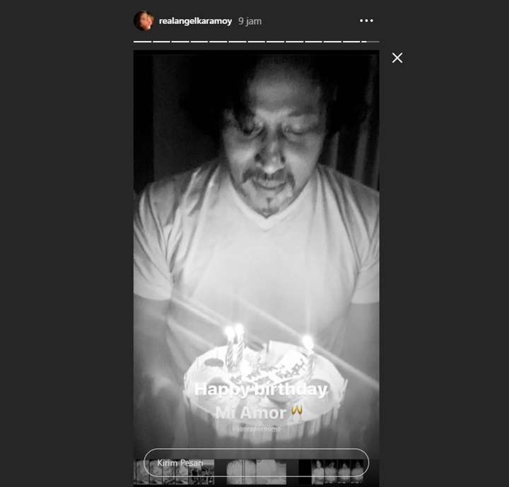 Rayakan Ultah Jose Poernomo, Angel Karamoy Panggil \'Mi Amor\' Ngode Balikan?