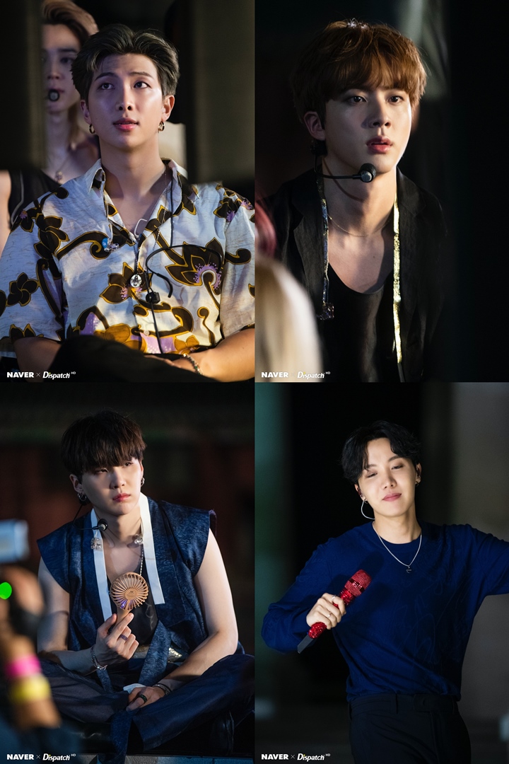 Dispatch Rilis Foto-Foto BTS di Istana 1
