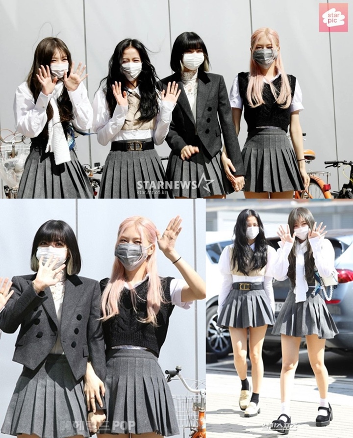 Seragam Sekolah BLACKPINK Saat Syuting \'Ask Us Anything\' Picu Kekhawatiran Fans