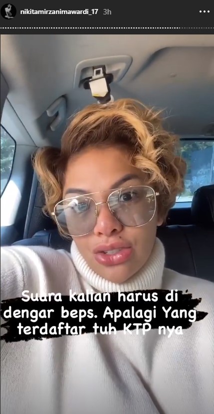 Nikita Mirzani Ingin Ikut Turun Ke Lapangan Untuk Demo