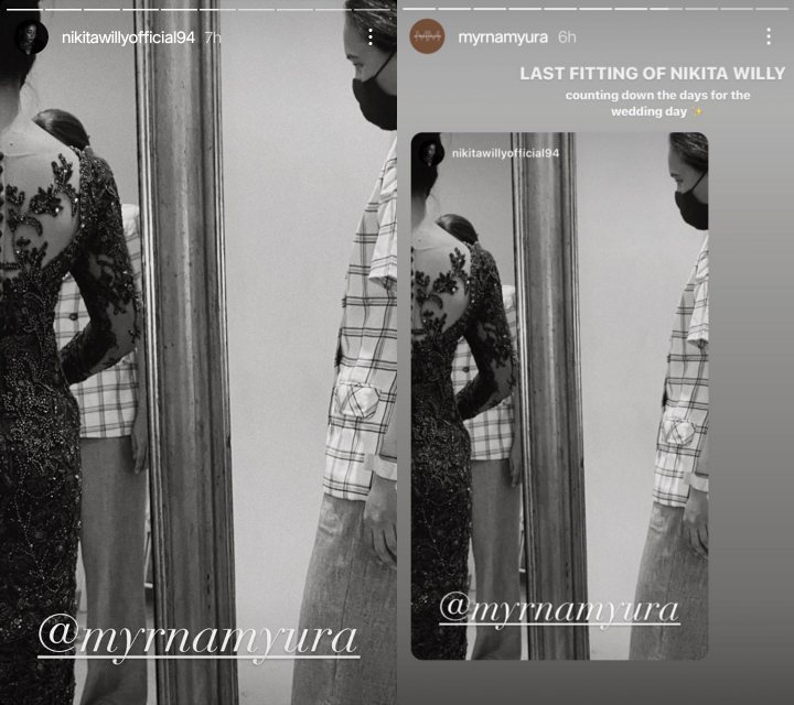 Tak Ditemani Tunangan, Nikita Willy Sibuk Fitting Baju untuk Acara Pernikahan