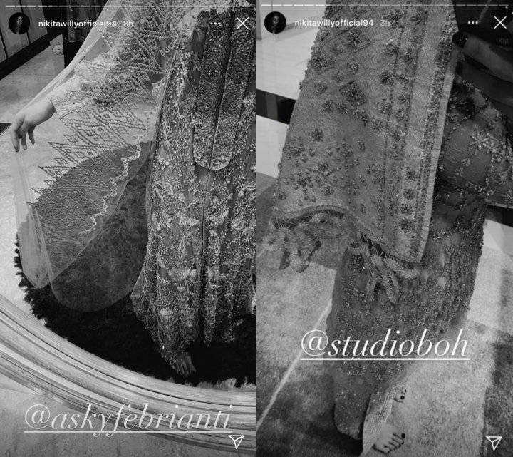 Tak Ditemani Tunangan, Nikita Willy Sibuk Fitting Baju untuk Acara Pernikahan