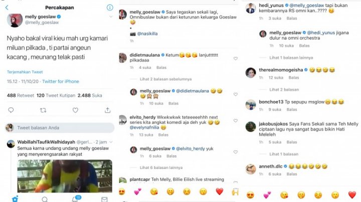Viral Pria Kritik Omnibus Law Tapi Bawa-bawa Nama Melly Goeslaw, Asli Bikin Ngakak
