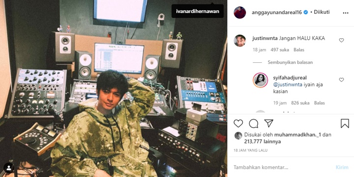 Angga Yunanda Ngaku Temani Dua Idol K-Pop Cantik ini, Komentar Syifa Hadju Disorot