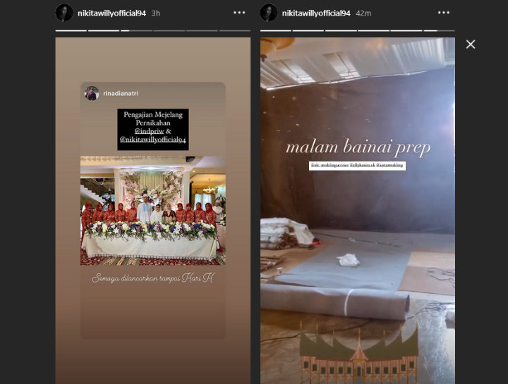 Nikita Willy Jalani Malam Bainai, Calon Suami Gelar Acara Pengajian Kode Bakal Nikah Besok?
