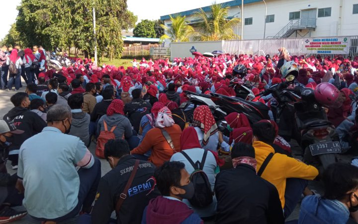 Protes Omnibus Law, Buruh Berencana Demo Besar-Besaran di Momen Setahun Jokowi-Ma'ruf