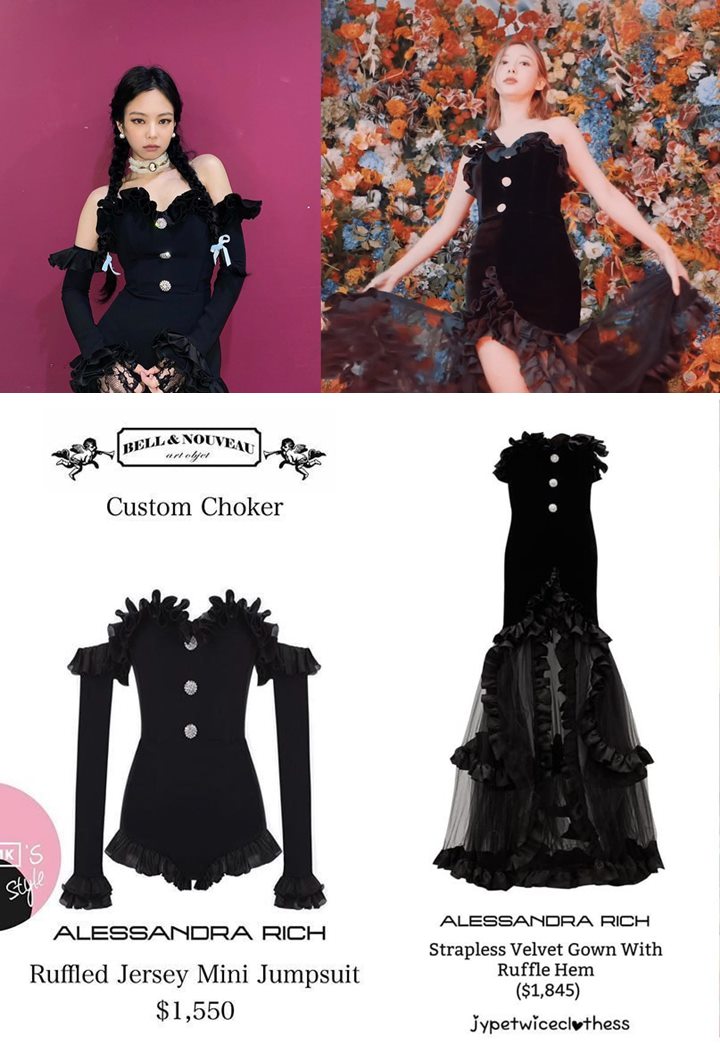 Jennie BLACKPINK dan Nayeon TWICE Kembaran Dress Seksi, Sama-Sama Cantik?