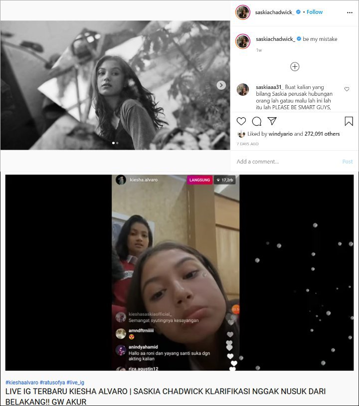 Zaskia Gotik Soal Isu Hamil Duluan, Kiesha Alvaro Komentari Foto Saskia Chadwick-Topik Pagi