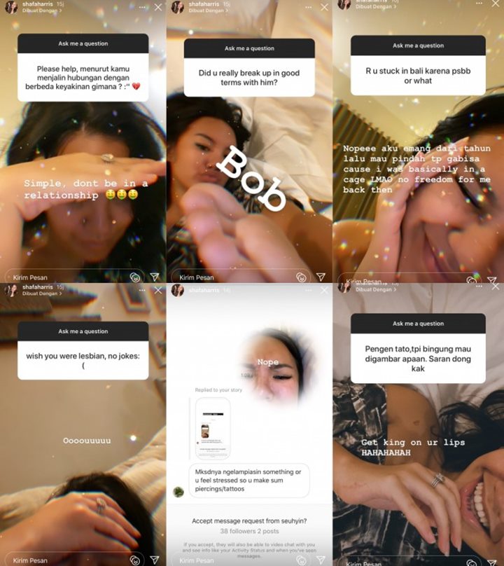 Shafa Harris Disuruh Jadi Lesbian Hingga Tunjukkan Tato Di Bagian Bibirnya