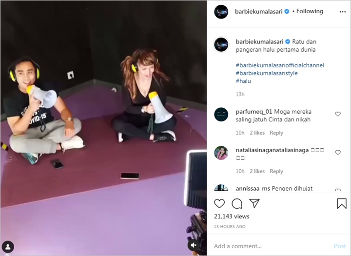 Barbie Kumalasari Bareng Lutfi Agizal