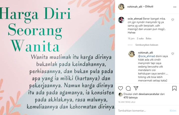 Dituding Sindir  Meggy Wulandari Rohimah Istri Kiwil Beri 