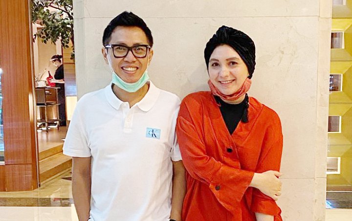 Banyak Gaya, Face Shield Aneh Istri Eko Patrio Bikin Ngakak Sampai Disebut Mirip Tukang Las