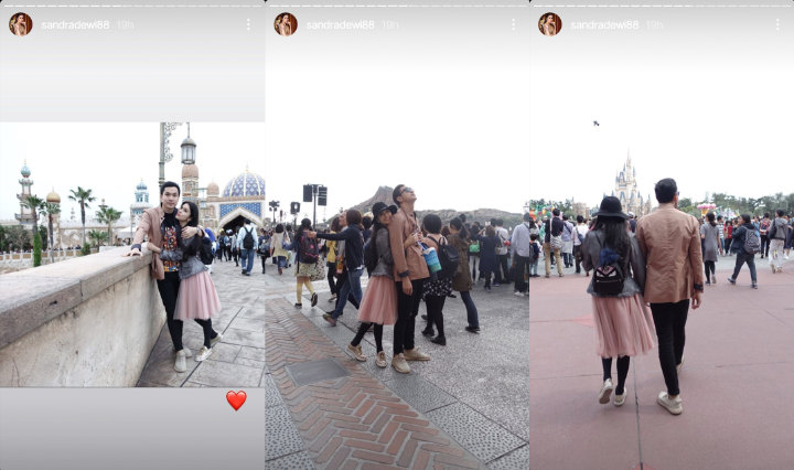Edisi Kangen, Sandra Dewi Pamer Sederet Foto Mesra Peluk Harvey Moeis Bikin Baper