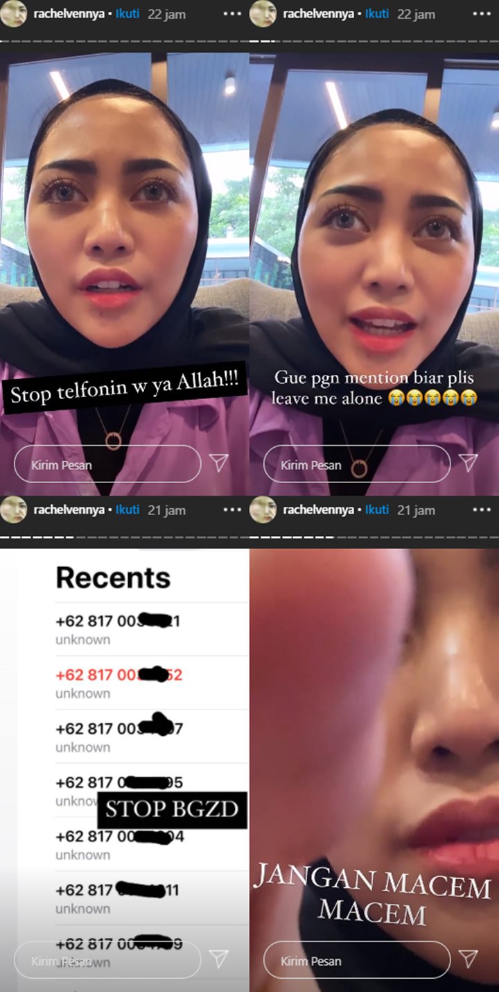 Rachel Vennya Kesal Hingga Keluarkan Kata-Kata Kasar Karena Diteror Untuk Ikut Asuransi